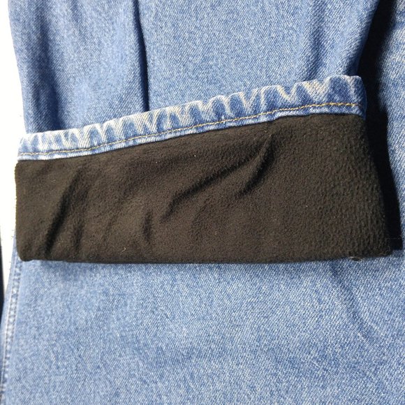 SOLD Carhartt Relaxed Fit Jeans Men's 48x32 Fleece Lined B929 - Picture 12 of 13